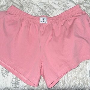 PARKE Women's Pink Athletic Shorts